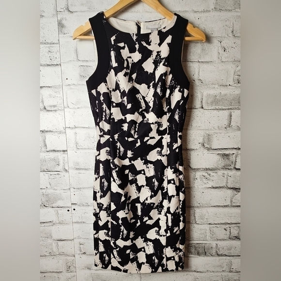 H&M Black / White Sleeveless Dress - Picture 3 of 8